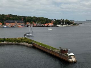 Eckernförde seen from the bay